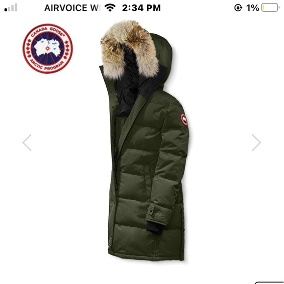 Candian goose parka/coat with fur like new!! Size xs - Picture 1 of 2